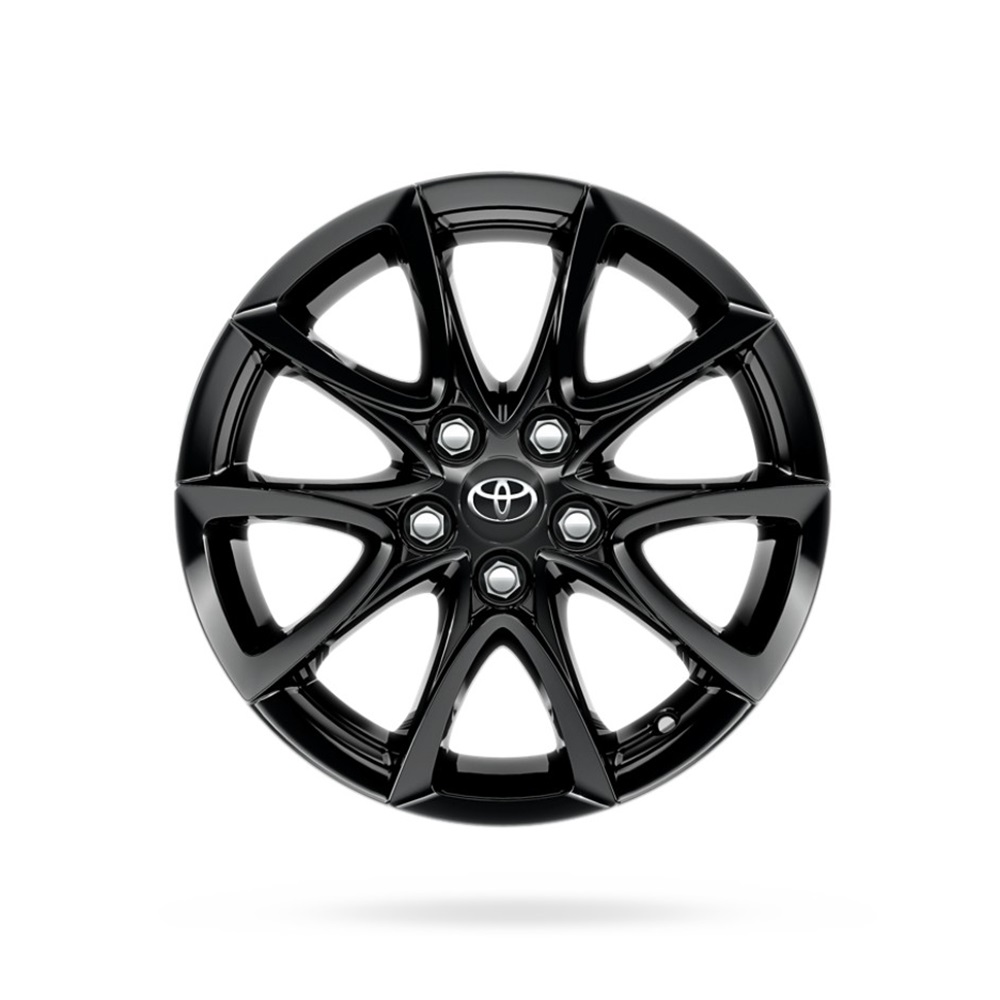 Leichtmetallfelge, 15-Zoll, schwarz glänzend