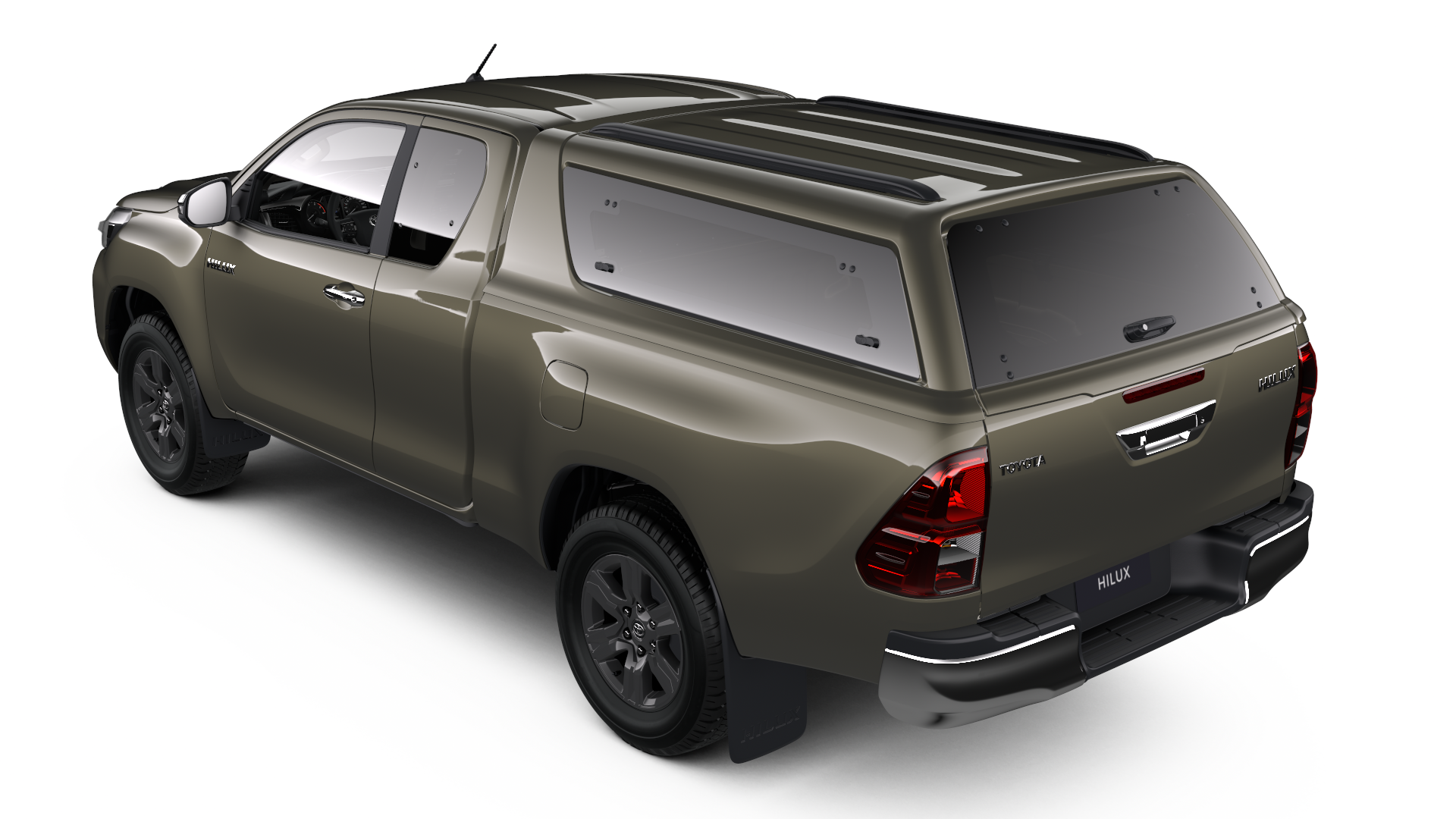 Kunststoff, in Wagenfarbe, Attitude Black 218