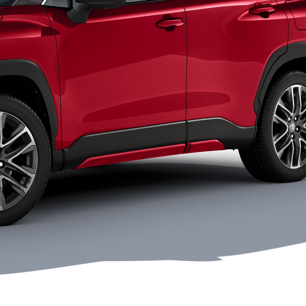 Flanken-Unterfahrschutz, lackiert 3U5 Emotional Red 2