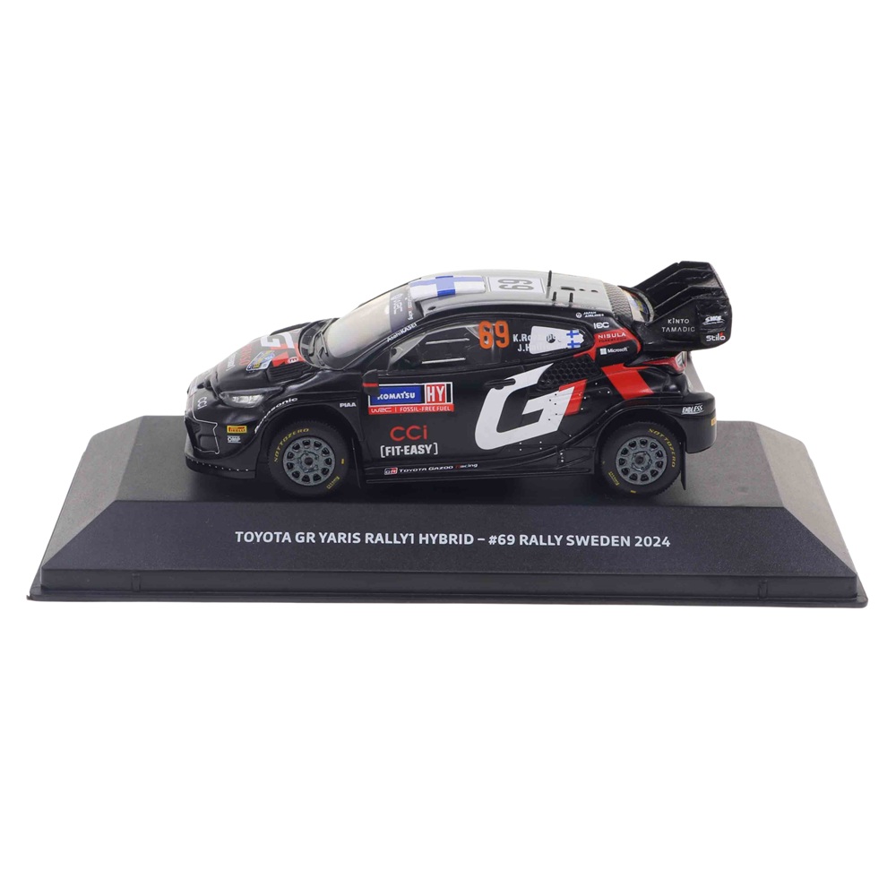 TOYOTA GR 1:43 WRC RALLY SWEDEN MODEL TOYOTA GR 1:43 WRC RALLY SWEDEN MODEL