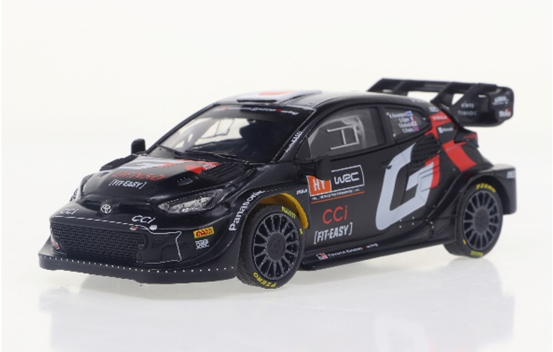 TOYOTA GR 1:43 WRC RALLY SWEDEN MODEL TOYOTA GR 1:43 WRC RALLY SWEDEN MODEL
