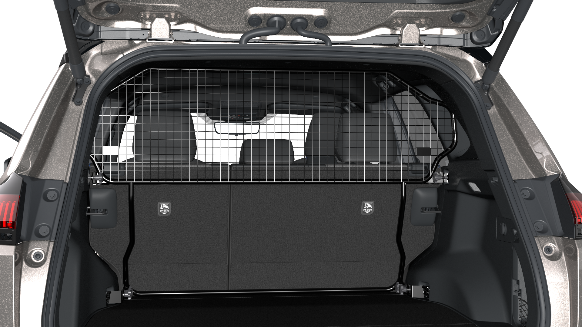 Gepäckschutzgitter, halbhoch