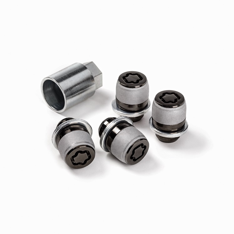 Diebstahlsicherung für Leichtmetallfelgen , schwarz Diebstahlsicherung für Leichtmetallfelgen , schwarz