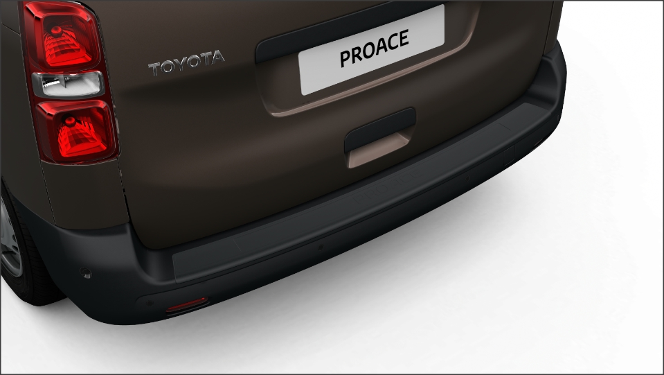 Ladekantenschutz, Kunststoff, schwarz Ladekantenschutz, Kunststoff, schwarz