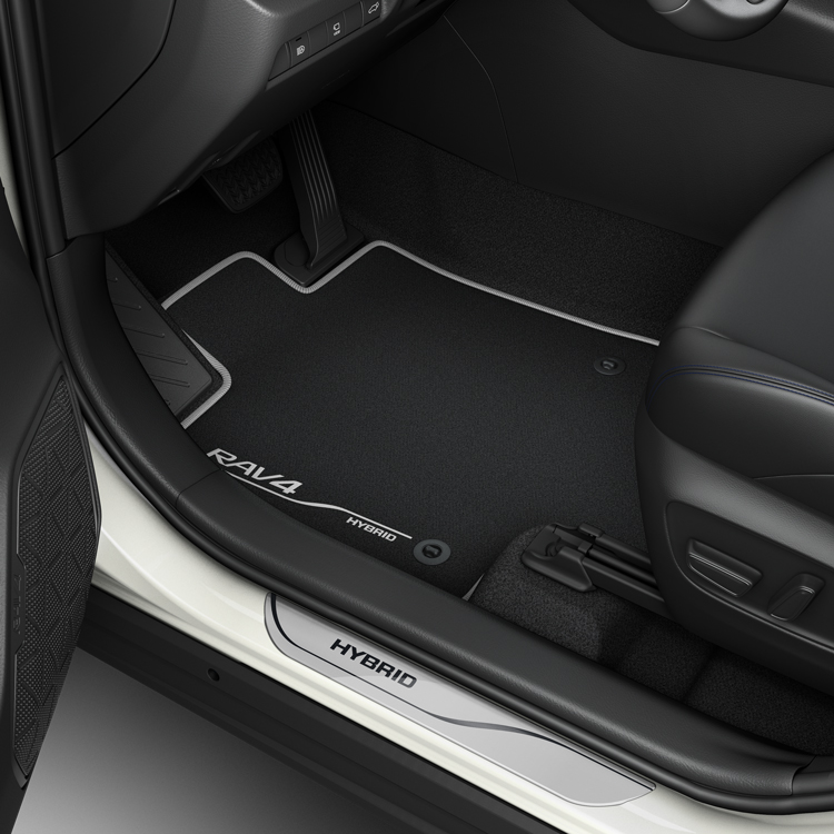 Textilfussmatten, vorne und hinten Hybrid Textilfussmatten, vorne und hinten Hybrid