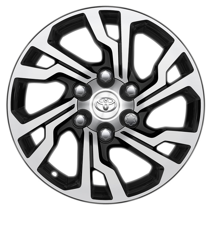17 Zoll Leichtmetallfelge, 6-Doppelspeichen-Design, schwarz oberflächenpoliert 17 Zoll Leichtmetallfelge, 6-Doppelspeichen-Design, schwarz oberflächenpoliert