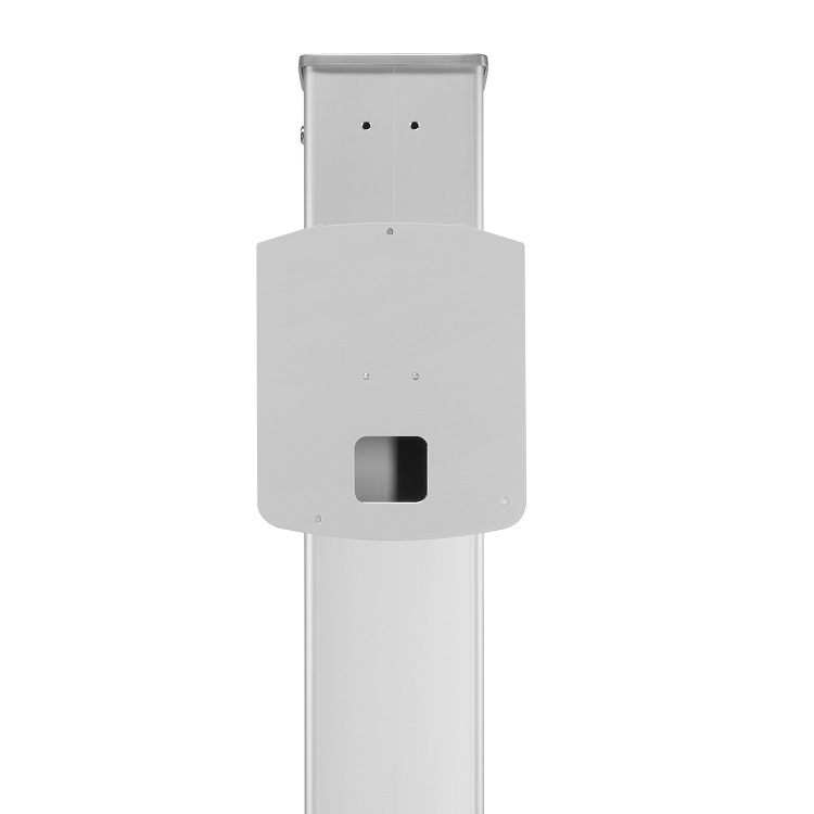 Adapter-/Montageplatte der 2ENTRY  an der Standsäule