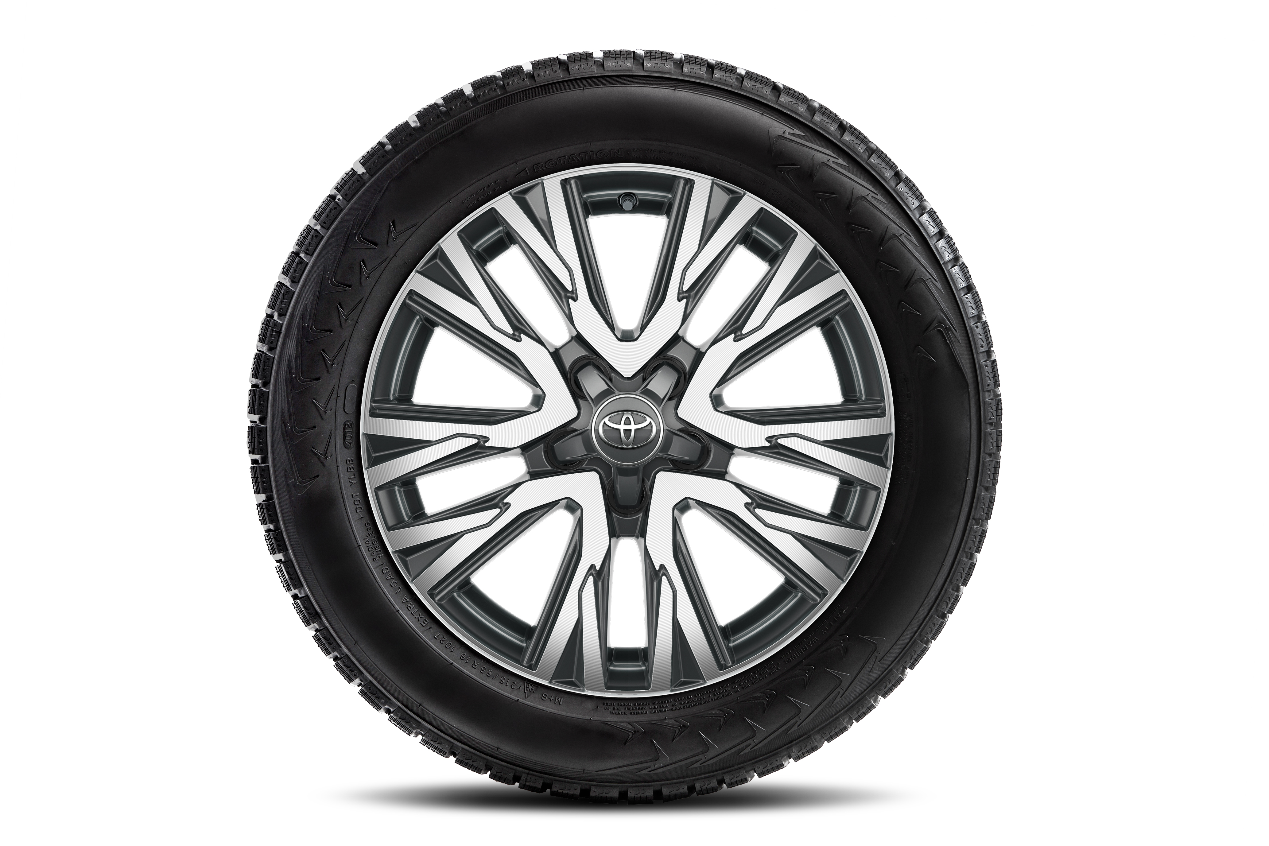 17" Leichtmetall-Winterkomplettradsatz, in anthrazit mit Bridgestone Blizzak 6