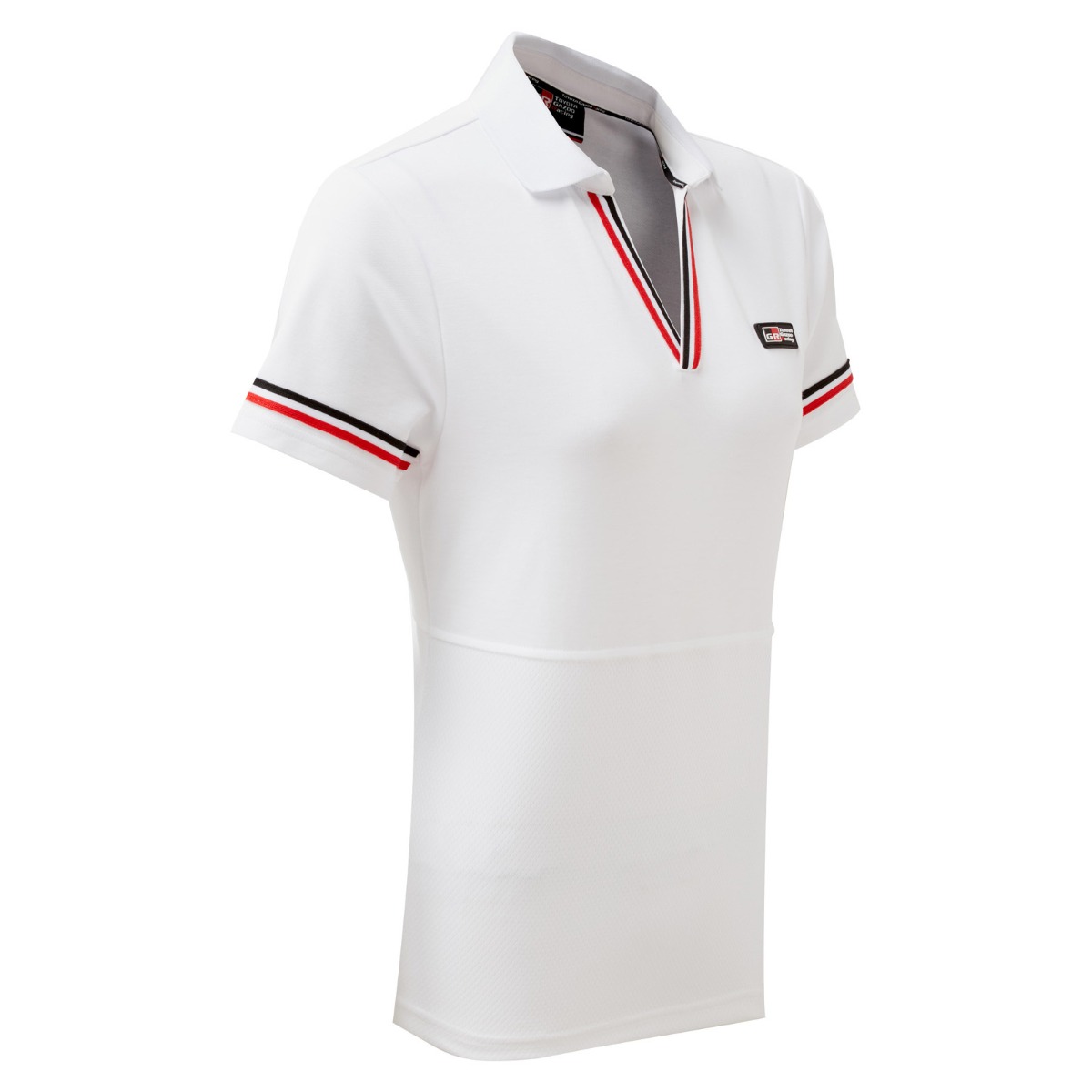 TOYOTA GAZOO Racing Lifestyle Damen-Poloshirt¸ weiß (S)