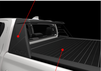 Designbügel für Fzg. mit man. Laderaumrollo