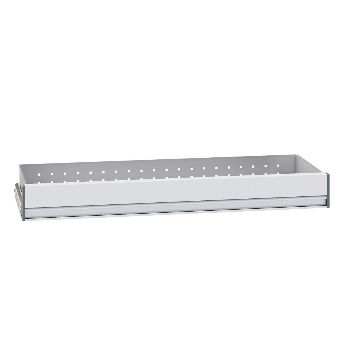 Schublade 1112mm breit, 90mm hoch, 330mm tief, mit maximal 70 kg belastbar, L1 Schublade 1112mm breit, 90mm hoch, 330mm tief, mit maximal 70 kg belastbar, L1