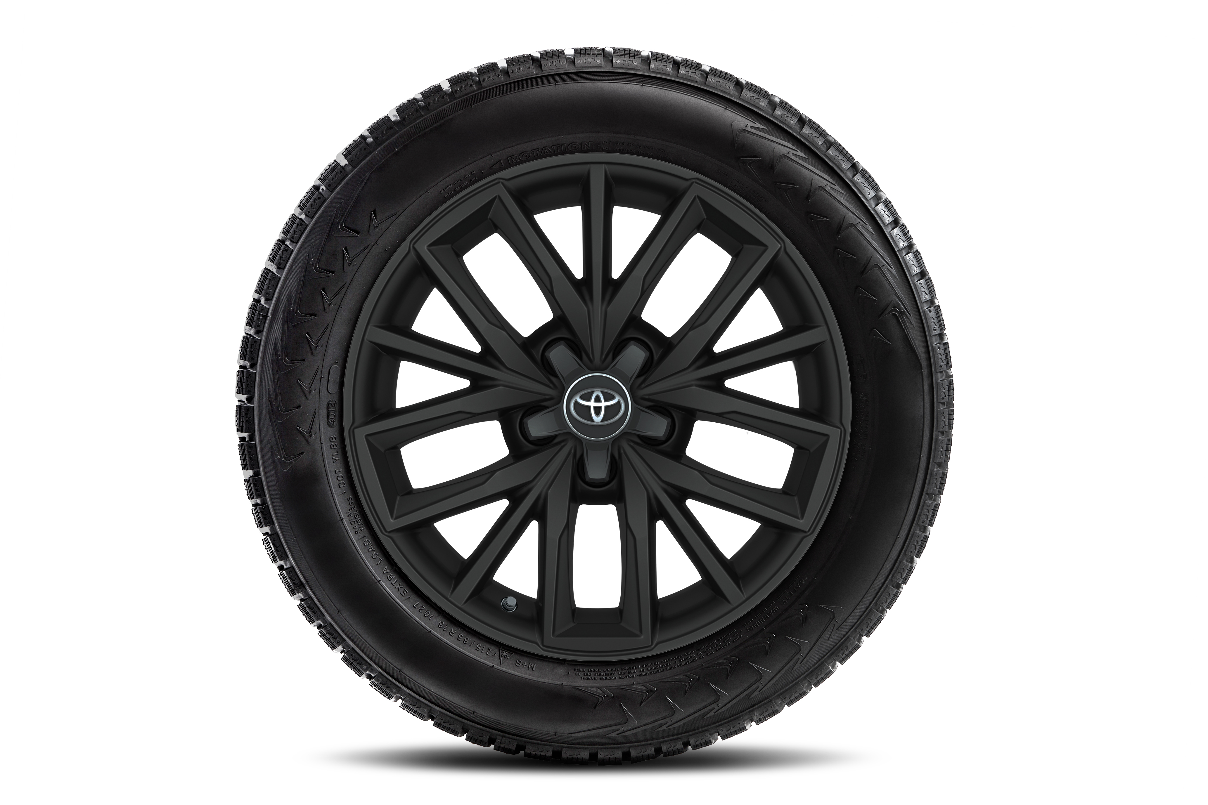 17" Leichtmetall-Winterkomplettradsatz, 5-Doppelspeichen-Design in Schwarz mit Goodyear UltraGrip Performance 3