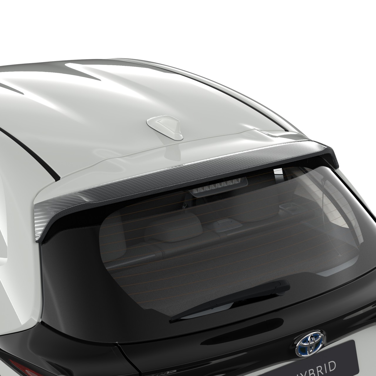 Dachspoiler, Carbon-Optik Dachspoiler, Carbon-Optik