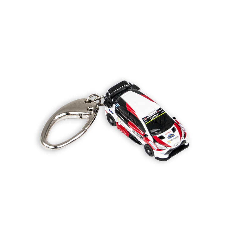 TOYOTA GAZOO Racing WRC-Rennwagen Schlüsselanhänger