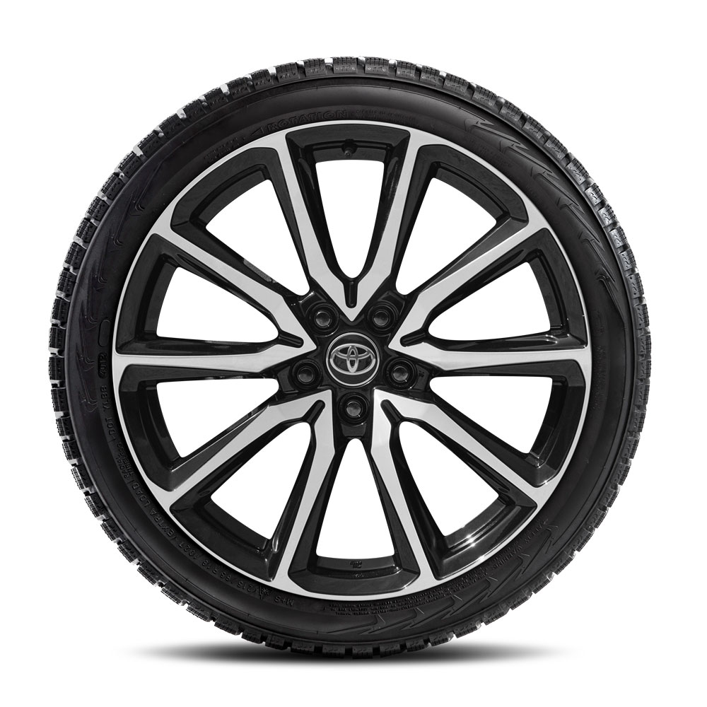 Satz 20" Winterkompletträder schwarz, mit CONTINENTAL Winterreifen