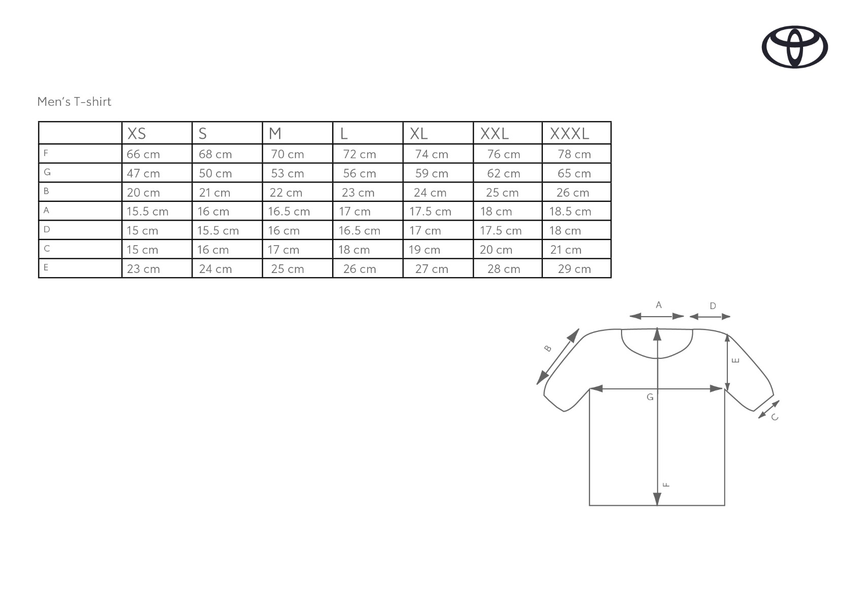 TOYOTA COLLECTION SCHWARZES HERREN-T-SHIRT (XL)