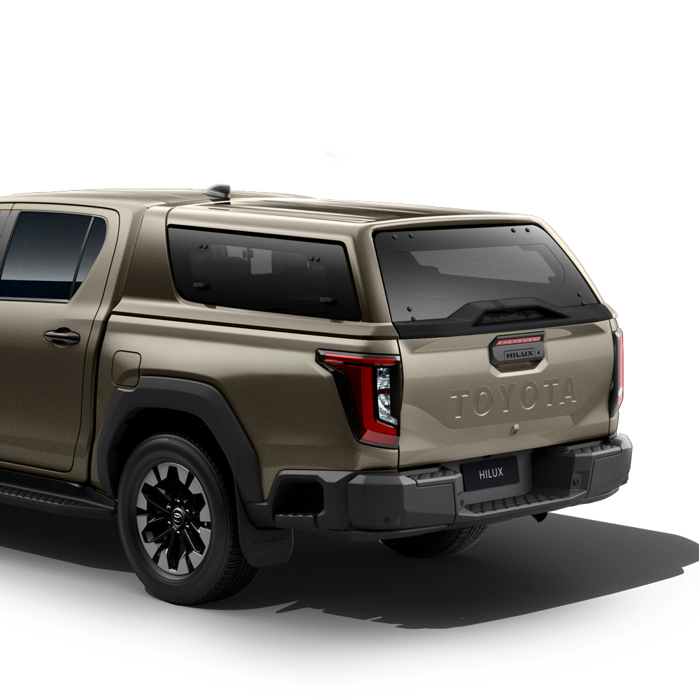 Hardtop, Kunststoff, in Wagenfarbe Oxyde Bronze 6X1 mit Ausstellfenstern