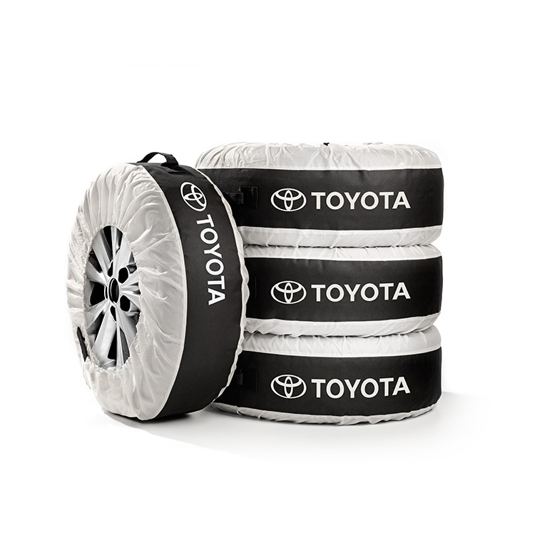 Reifentaschen, mit Toyota Schriftzug und Tragegriff