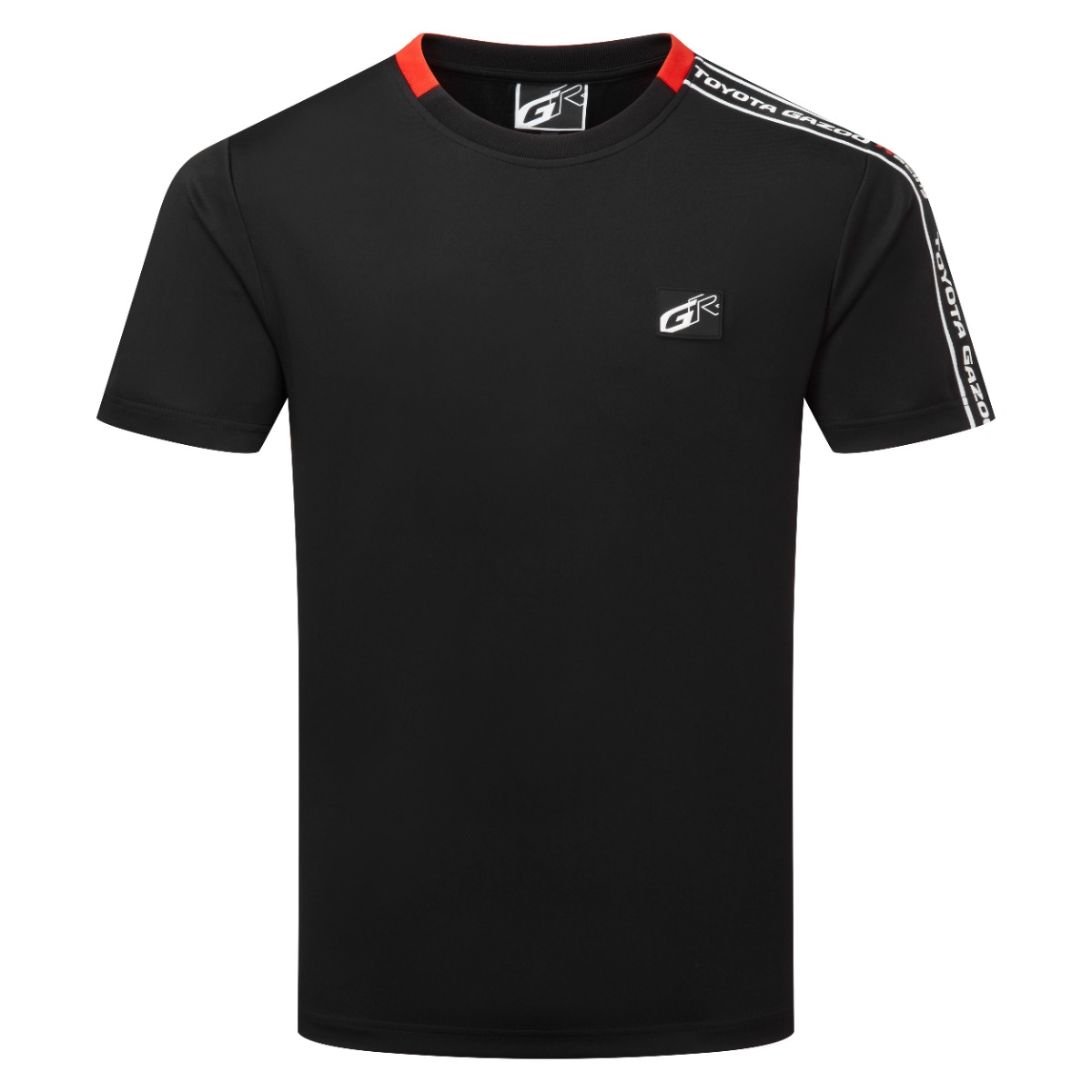 Schwarzes Funktions-T-Shirt für Herren (M)