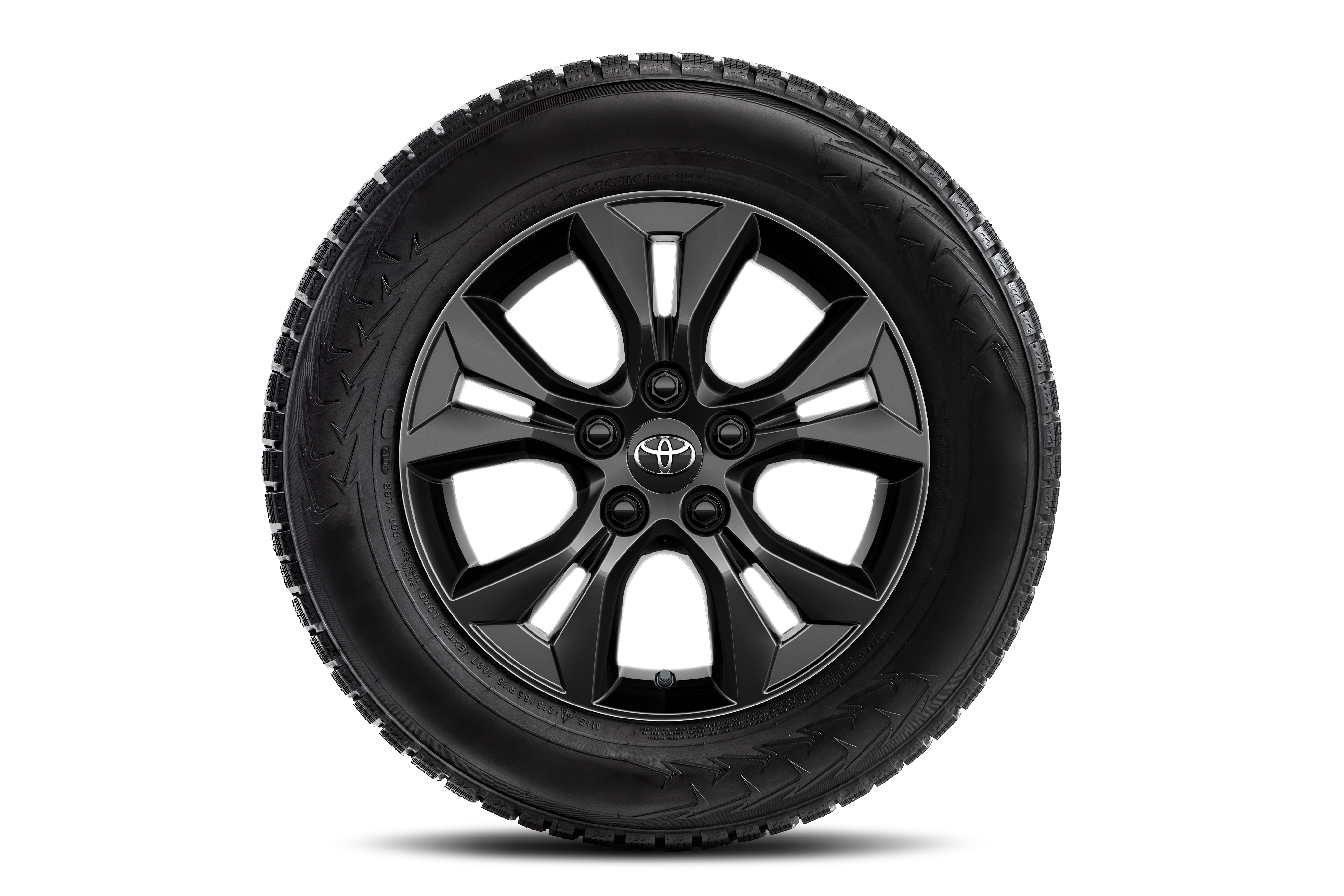 16" Leichtmetall-Winterkomplettradsatz, 5-Doppelspeichen-Design in Schwarz mit Goodyear UltraGrip 8 Performance 16" Leichtmetall-Winterkomplettradsatz, 5-Doppelspeichen-Design in Schwarz mit Goodyear UltraGrip 8 Performance