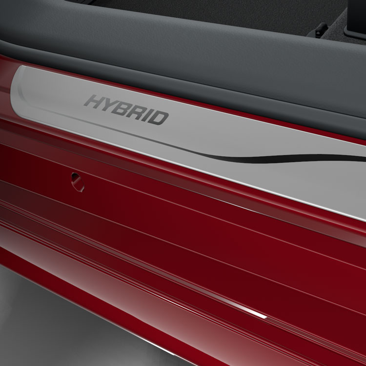 Einstiegsleisten, Aluminium Hybrid, vorne und hinten Einstiegsleisten, Aluminium Hybrid, vorne und hinten