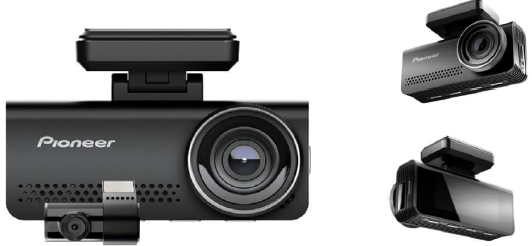 Komplettset Dashcam Pioneer VREC-Z820DC 4K (Front+Heck)