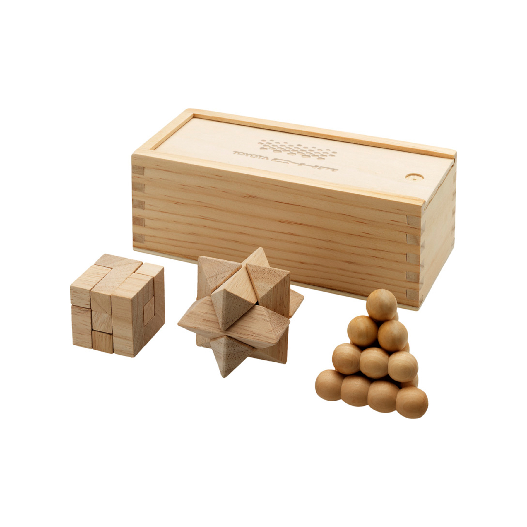 HOLZPUZZLE-KNOBELSET HOLZPUZZLE-KNOBELSET