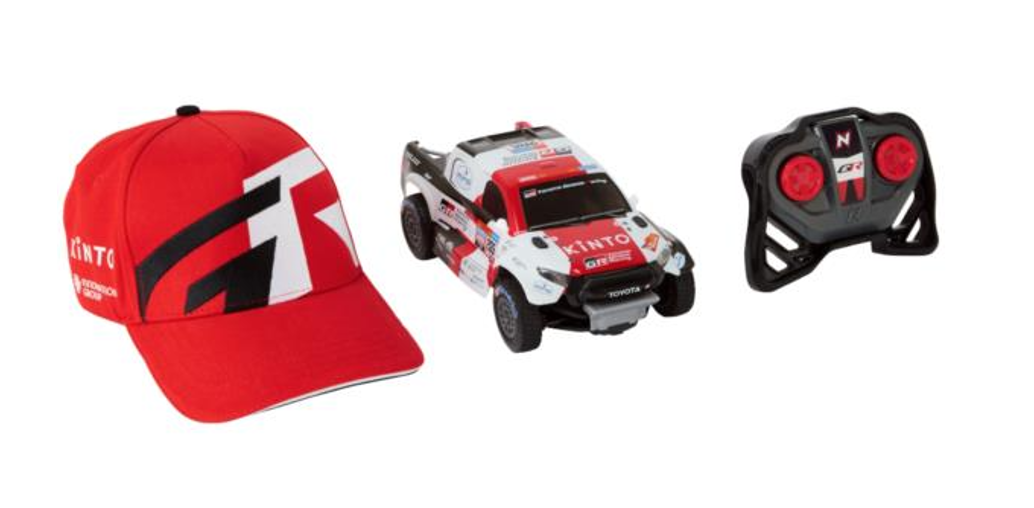 TOYOTA GR 1:18 W2RC RC en petje - Giniel de Villiers TOYOTA GR 1:18 W2RC RC en petje - Giniel de Villiers