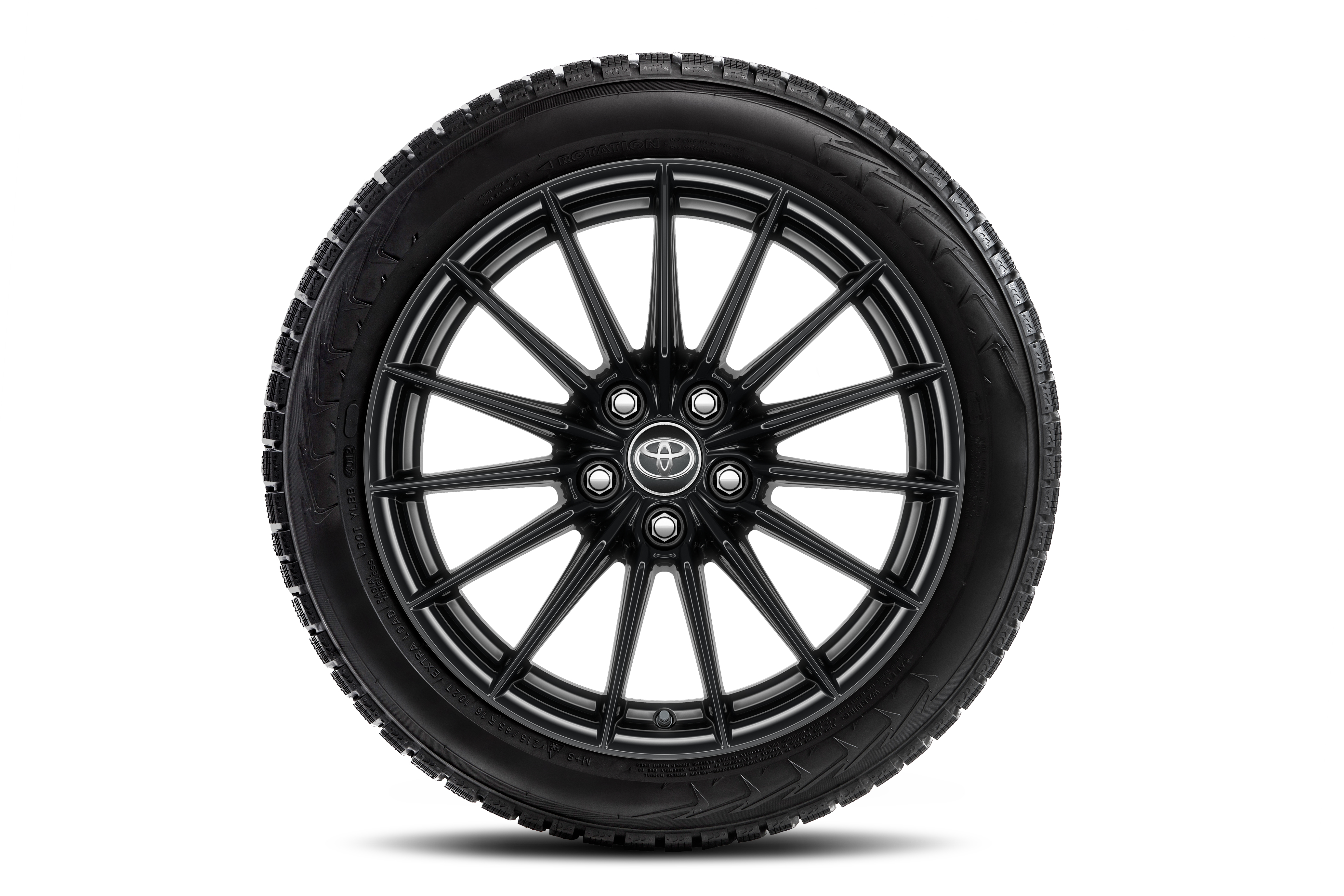 18" Leichtmetall-Winterkomplettradsatz, 15-Speichen-Design in Schwarz mit Continental WinterContact TS 870 P 18" Leichtmetall-Winterkomplettradsatz, 15-Speichen-Design in Schwarz mit Continental WinterContact TS 870 P