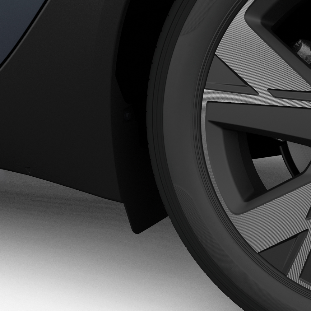 Schmutzfänger, Satz hinten