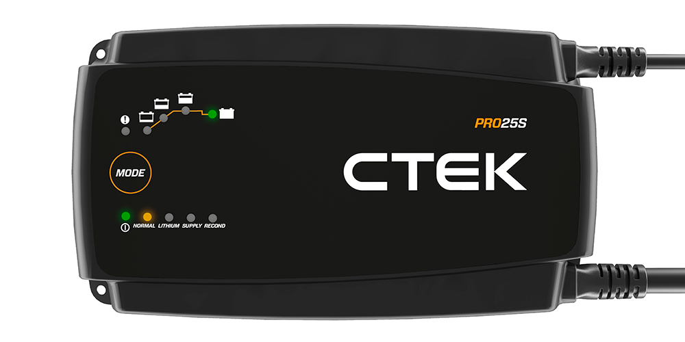 CTEK PRO25S, Tragbare Stromversorgung und Ladegerät für den Showroom CTEK PRO25S, Tragbare Stromversorgung und Ladegerät für den Showroom
