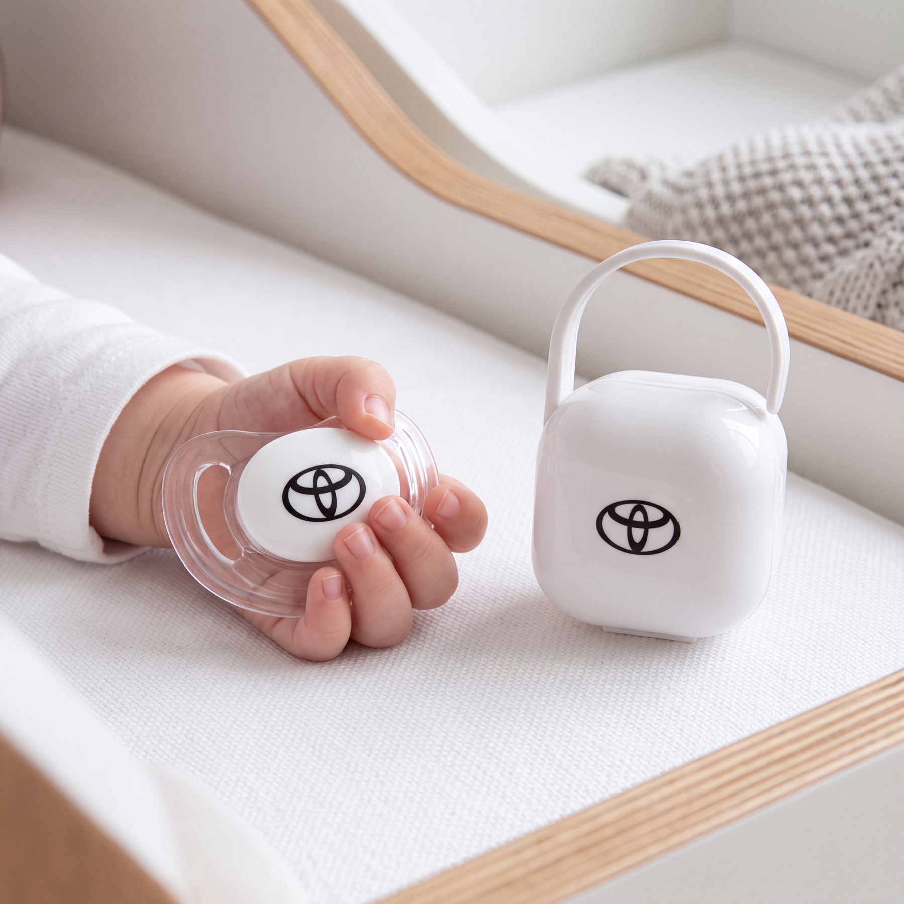 Schatulle für Babyschnuller