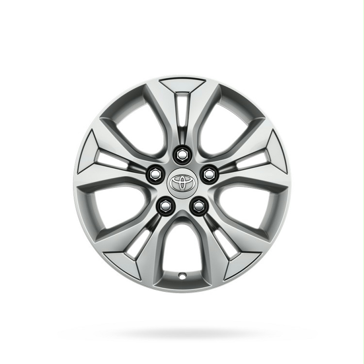 16 Zoll Leichtmetallfelge, Silber, 5-Doppel-Speichen-Design 16 Zoll Leichtmetallfelge, Silber, 5-Doppel-Speichen-Design
