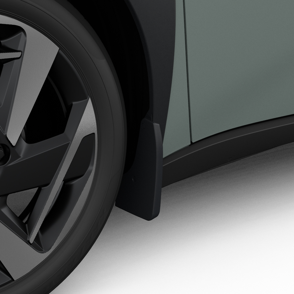 Schmutzfänger, Satz vorn