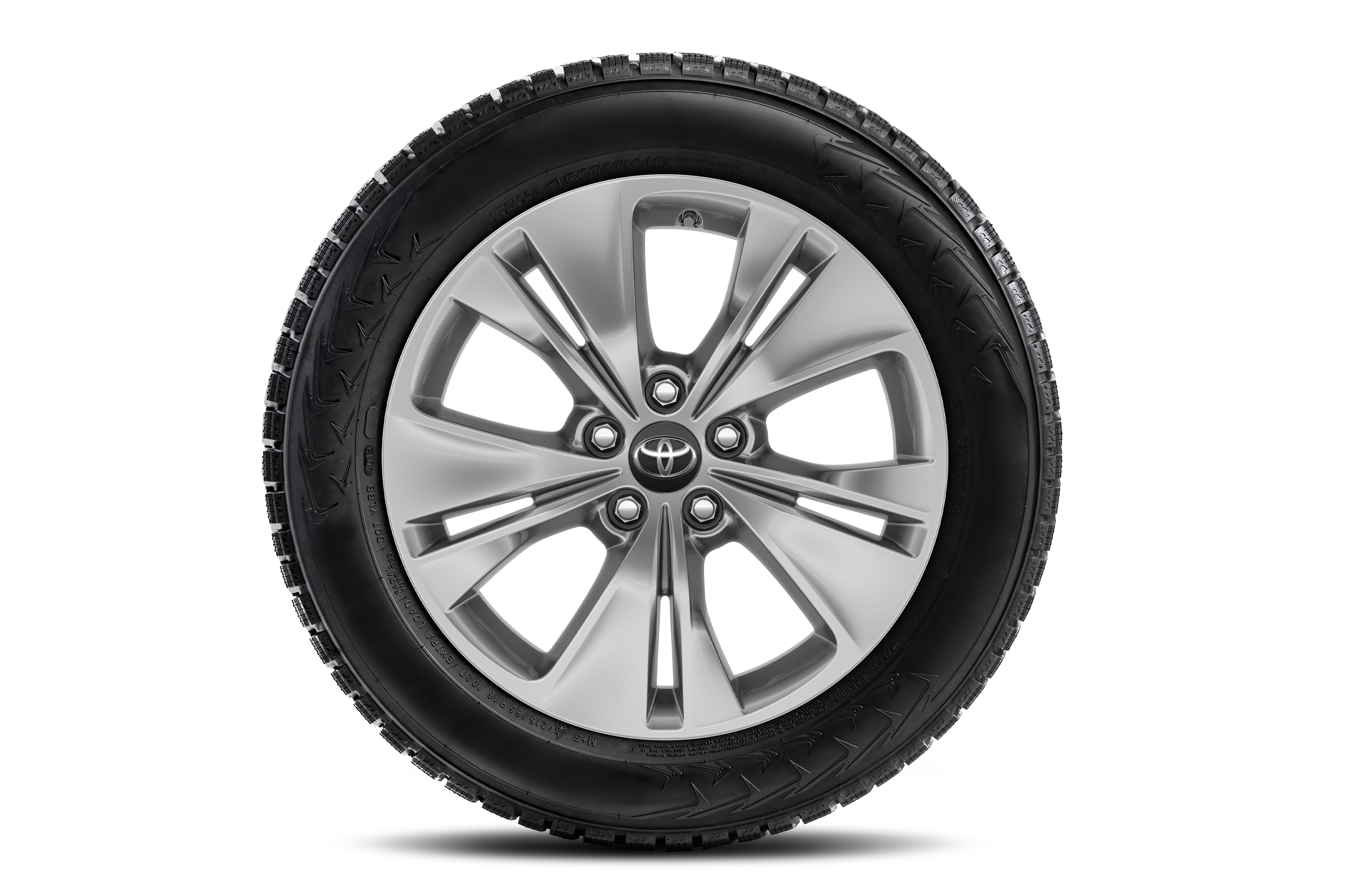 Leichtmetallfelge, 17 Zoll, silber, 5-Doppelspeichen V Design