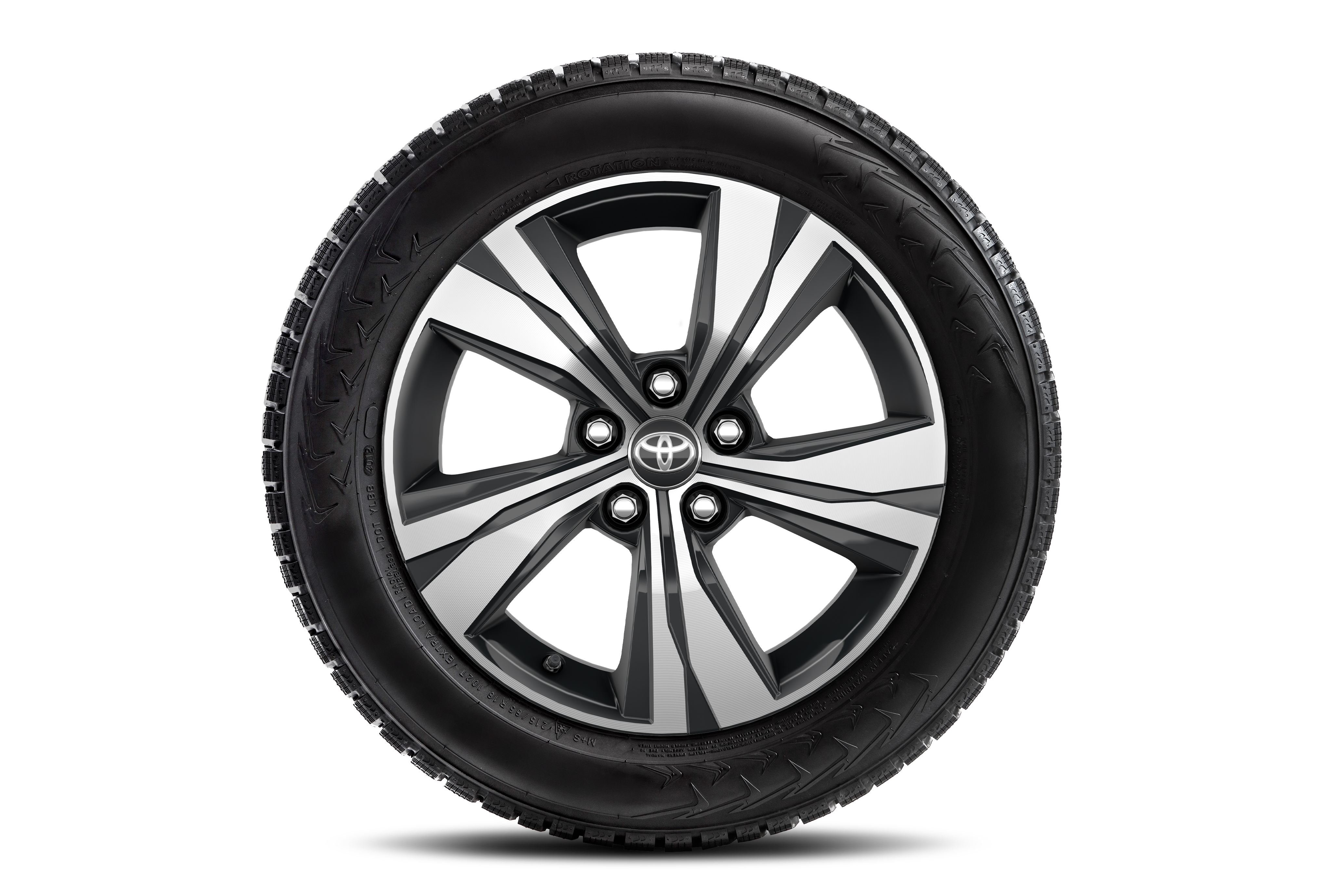 17" Leichtmetall-Winterkomplettradsatz, 5-Speichen-Design in Schwarz frontpoliert mit Fulda Kristall Control SUV 17" Leichtmetall-Winterkomplettradsatz, 5-Speichen-Design in Schwarz frontpoliert mit Fulda Kristall Control SUV