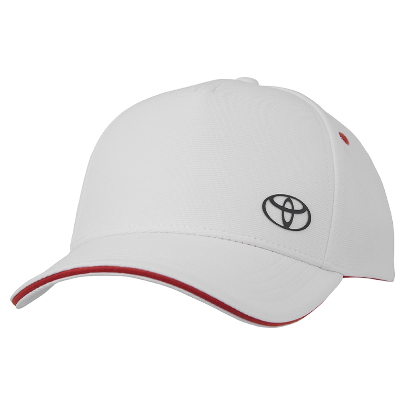 TOYOTA COLLECTION WEISSE BASEBALLKAPPE
