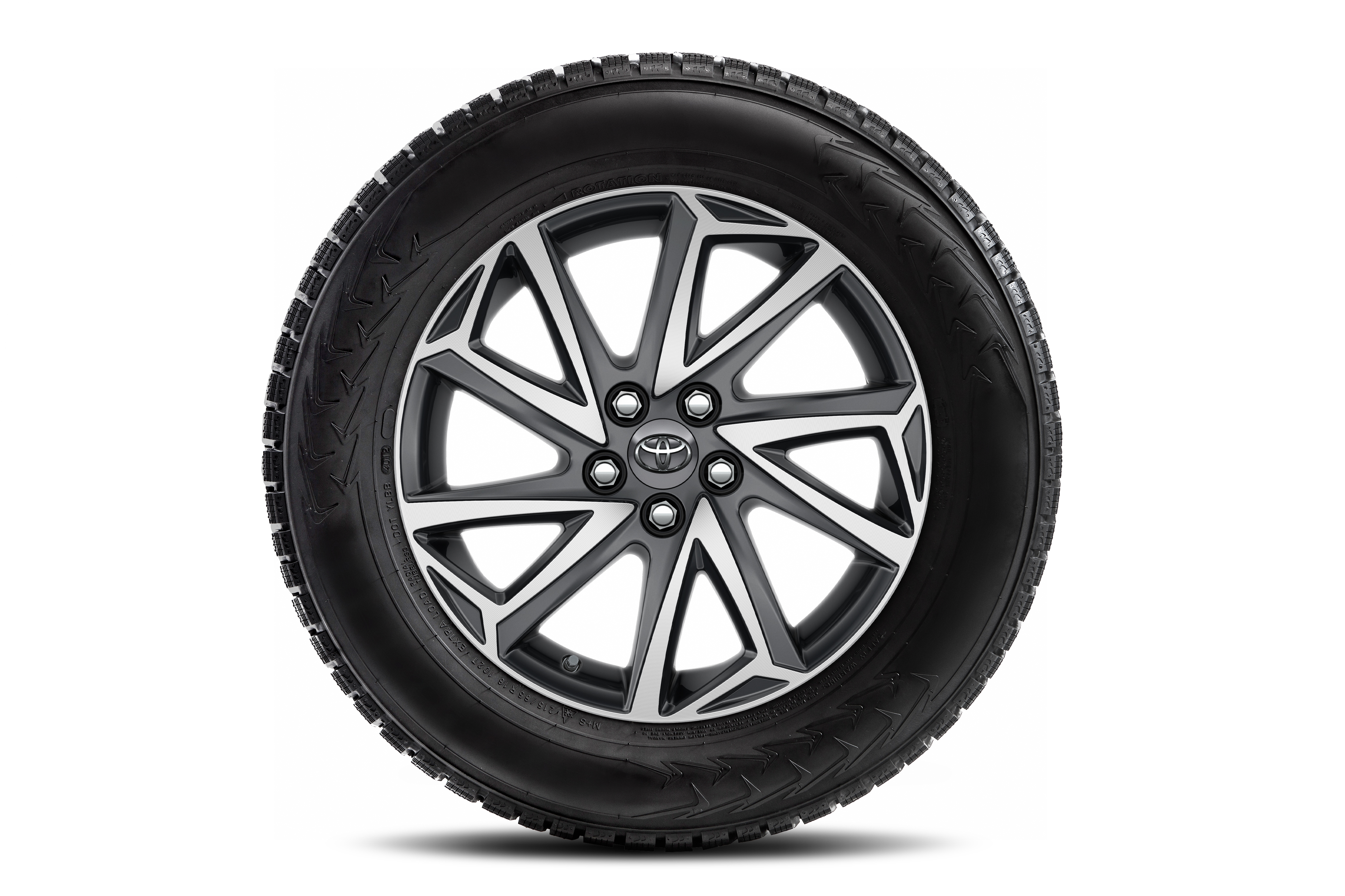 16" Leichtmetall-Winterkomplettradsatz, 5-Doppelspeichen-Design in Anthrazit frontpoliert mit Goodyear UltraGrip Performance 3 16" Leichtmetall-Winterkomplettradsatz, 5-Doppelspeichen-Design in Anthrazit frontpoliert mit Goodyear UltraGrip Performance 3
