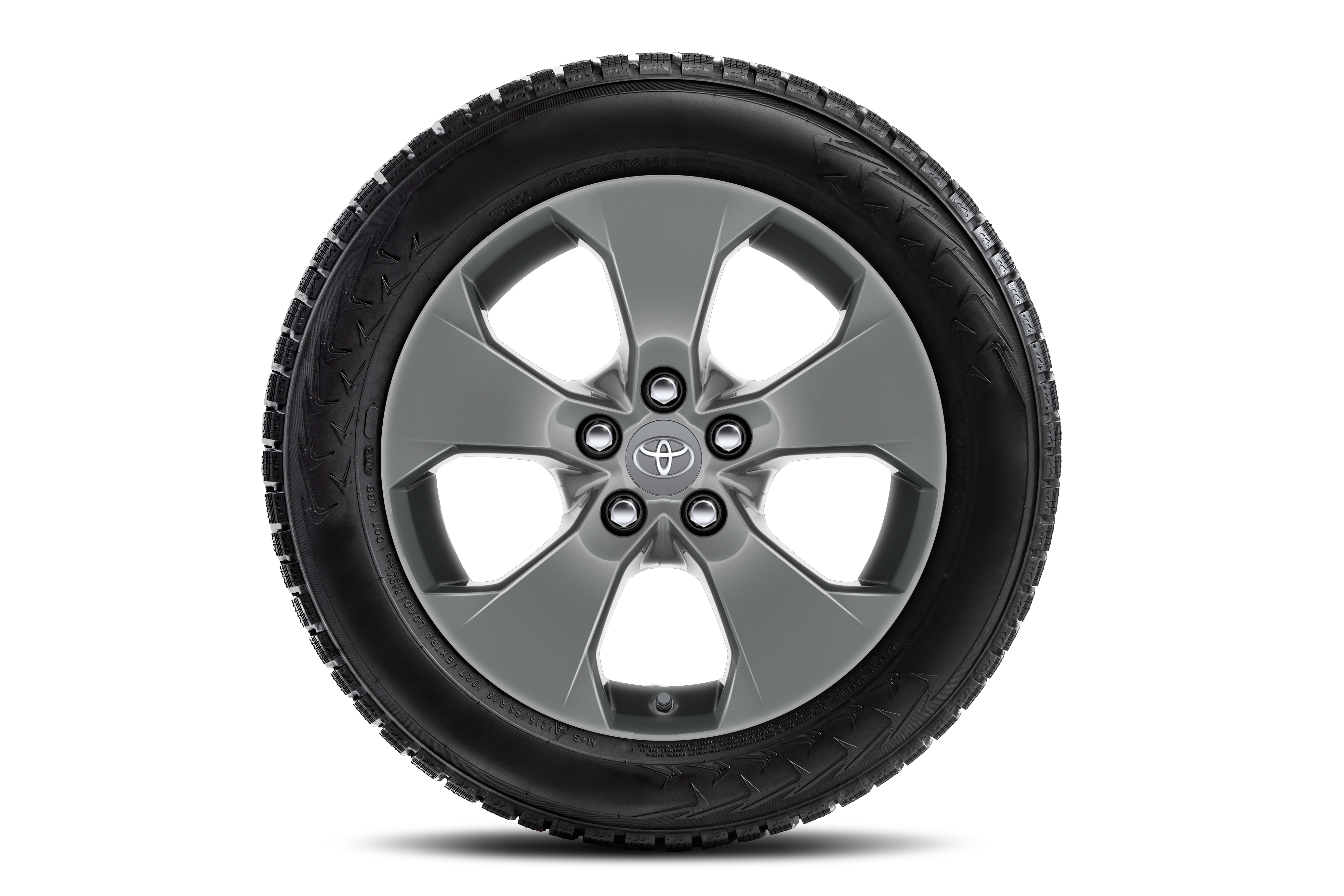 17" Leichtmetall-Winterkomplettradsatz, 5-Speichen-Design in Anthrazit mit Goodyear UltraGrip Performance SUV