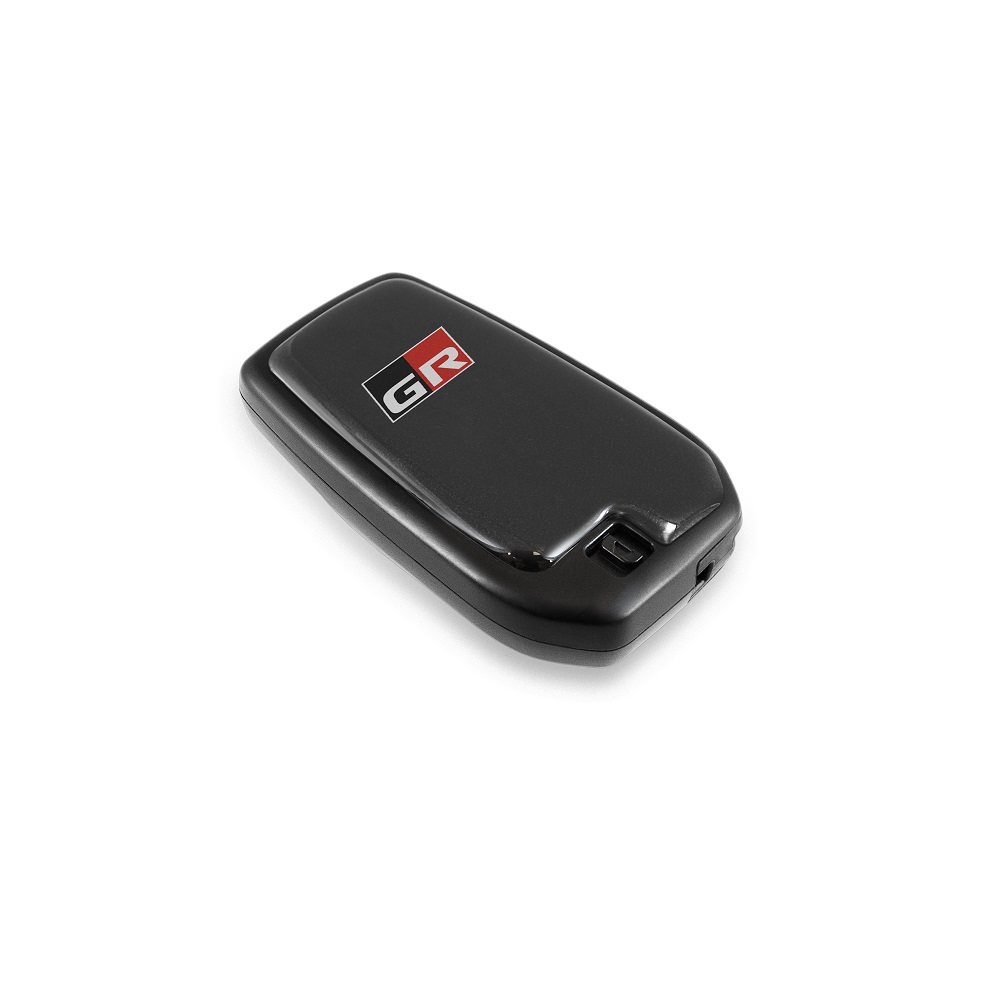 Smart Key Aufkleber für die Rückseite aus Kunststoff, mit schwarzem GR-Logo Smart Key Aufkleber für die Rückseite aus Kunststoff, mit schwarzem GR-Logo