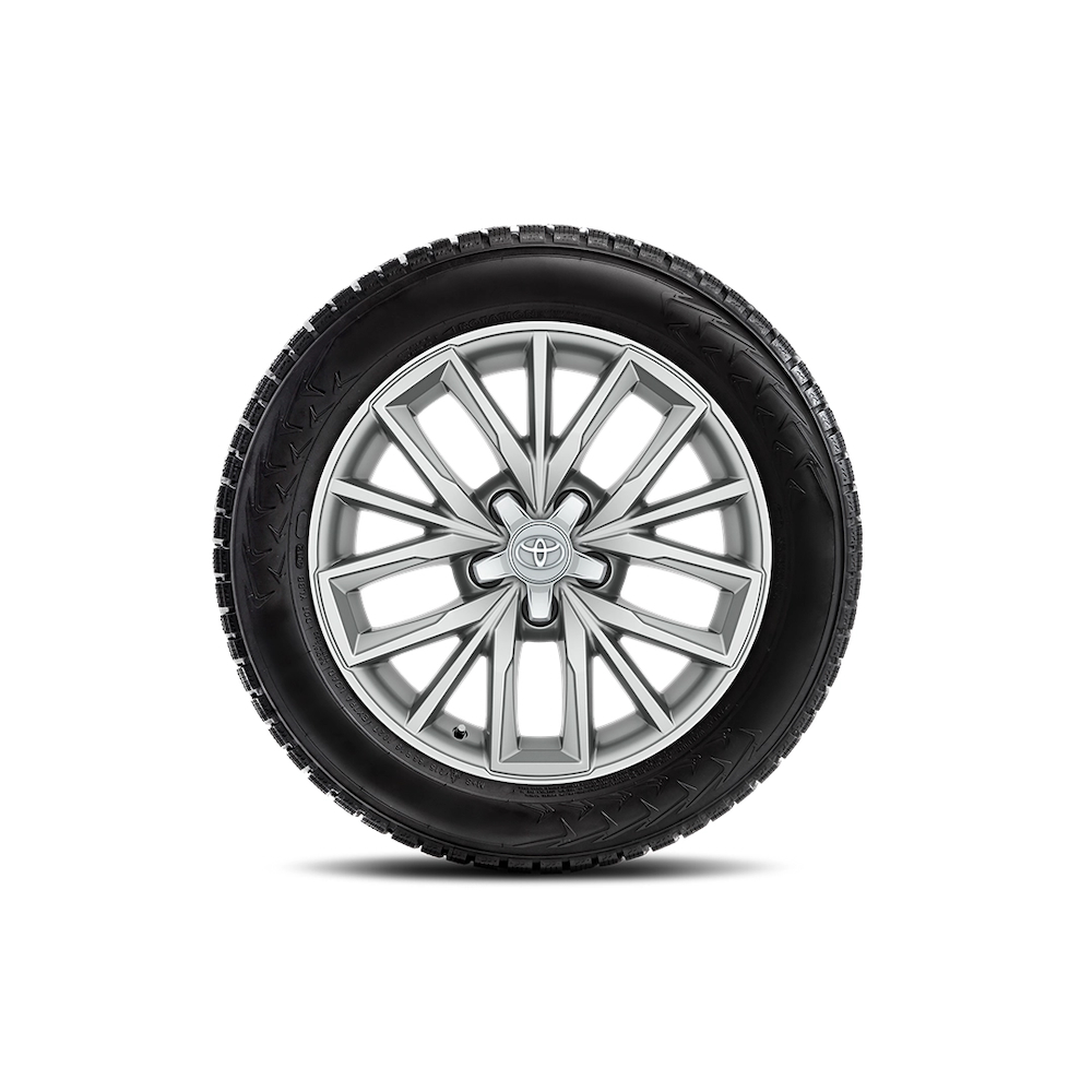 17" Leichtmetallfelge, 5-Dreifachspeichen-Design, silber