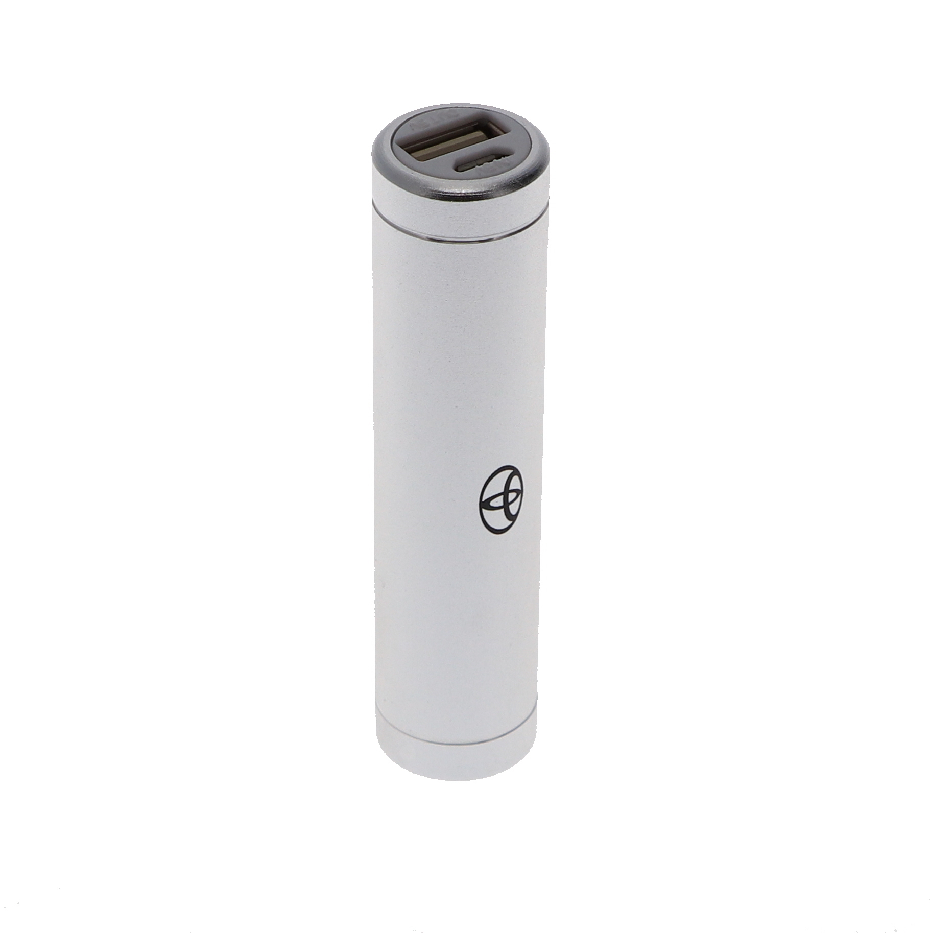 Powerbank 2200 mAh silberfarben