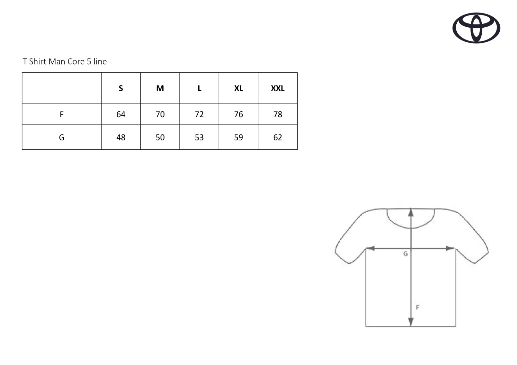T-shirt Man Core 5 Line (XXL)