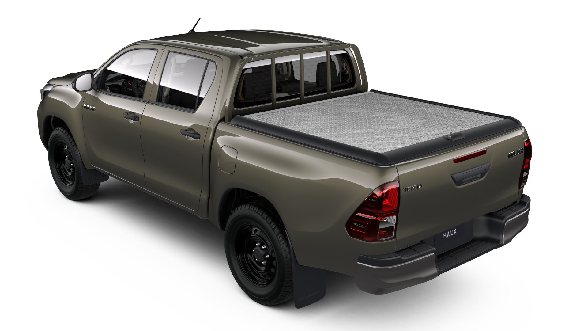 Laderaumrollo elektrisch, Aluminium