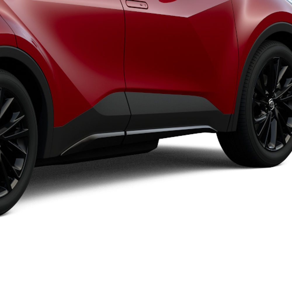 Seitenschweller /Seitenschürzen, schwarz glänzend