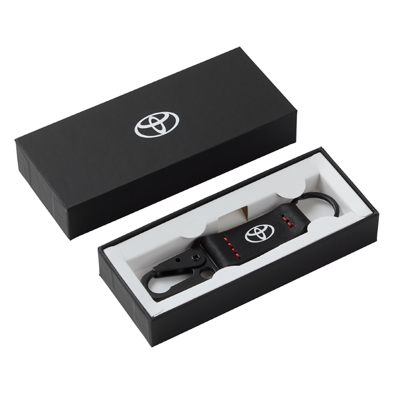 TOYOTA COLLECTION SCHATULLE MIT SCHLÜSSELANHÄNGER AUS LEDER