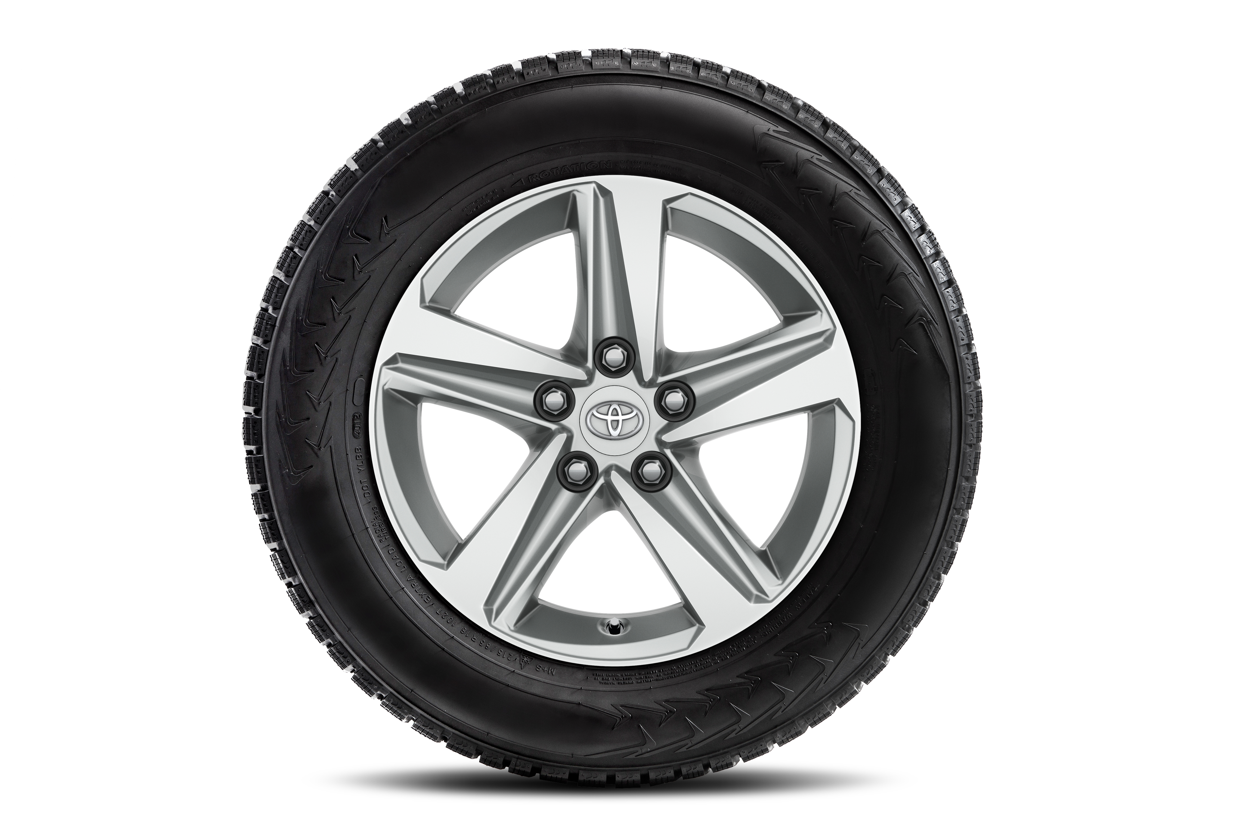 16" Leichtmetall-Winterkomplettradsatz, 5-Speichen-Design in Silber mit Continental WinterContact TS 870 16" Leichtmetall-Winterkomplettradsatz, 5-Speichen-Design in Silber mit Continental WinterContact TS 870